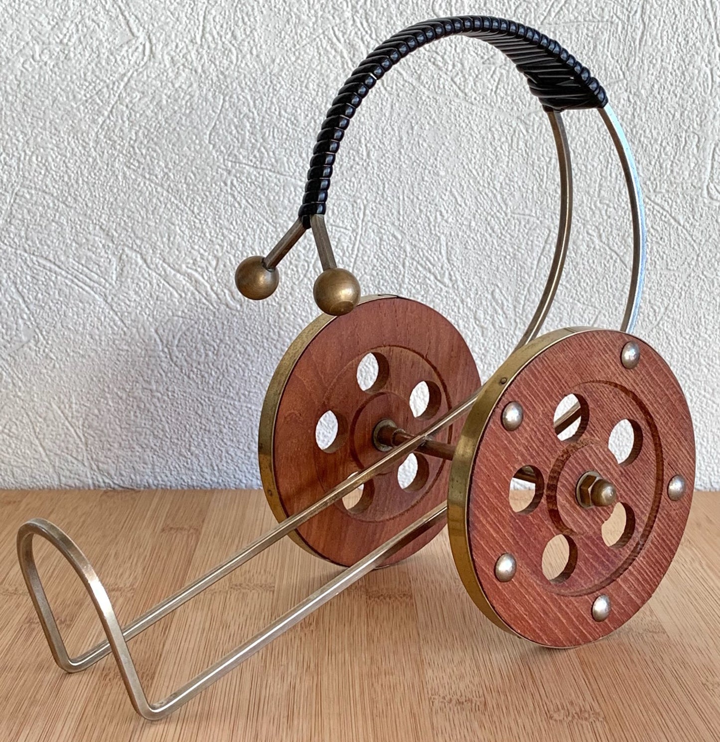 Vintage Swedish Wine Bottle Holder 1970s Wine Lovers Gifts Presents