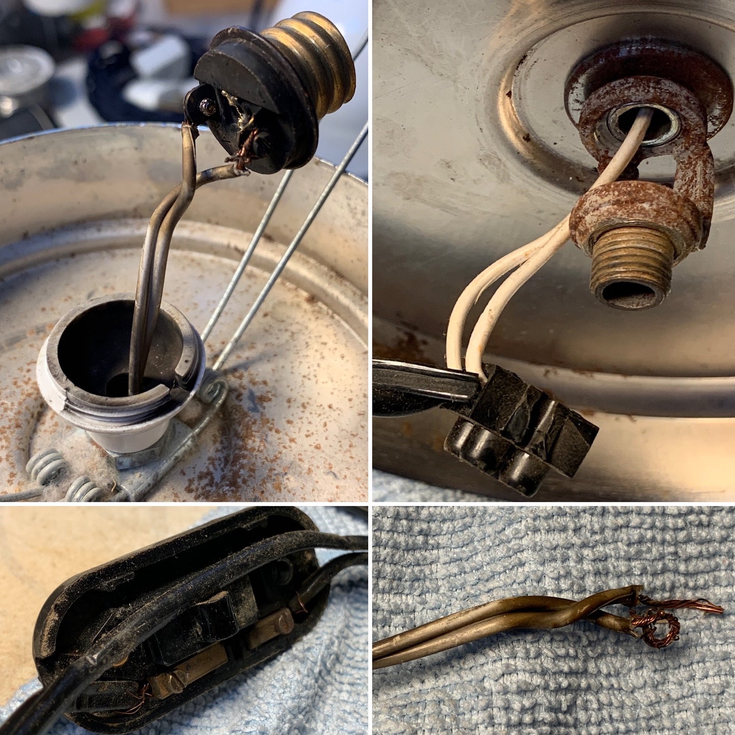 Lamp Rewire & Restoration Electrical Services From £40