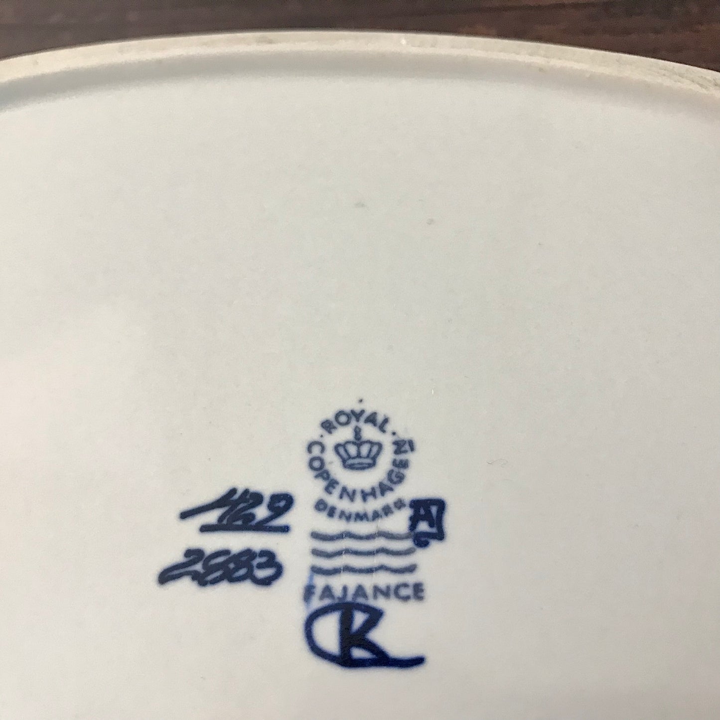 Royal Copenhagen Baca Blue Danish Dish Scandi Vintage Ceramics Pottery R