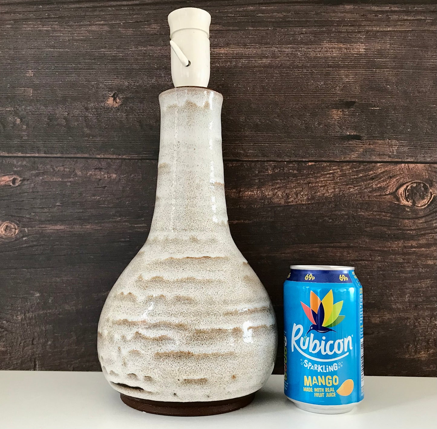 RESERVED Beatrice Vintage Pottery Ceramic Table Lamp 1960s 1970s