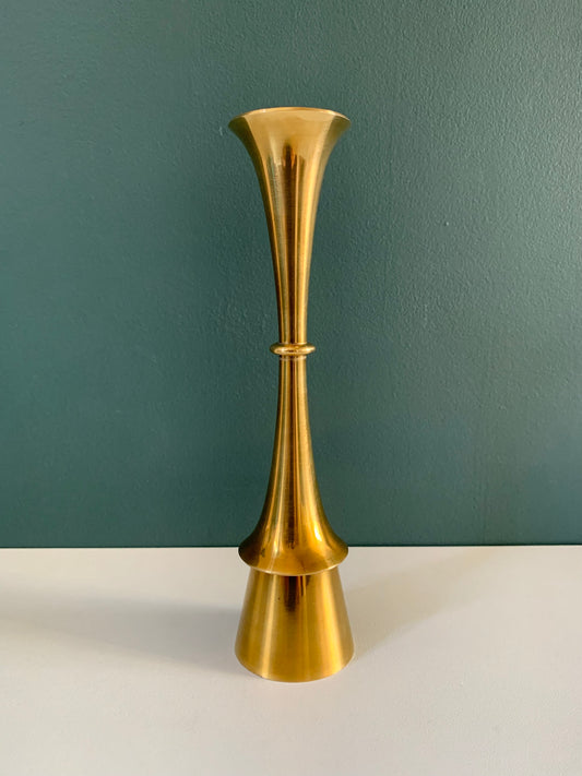 Vintage Danish Brass Candle Sticks Holder Quistgaard Retro 1950s 1960s Scandinavian