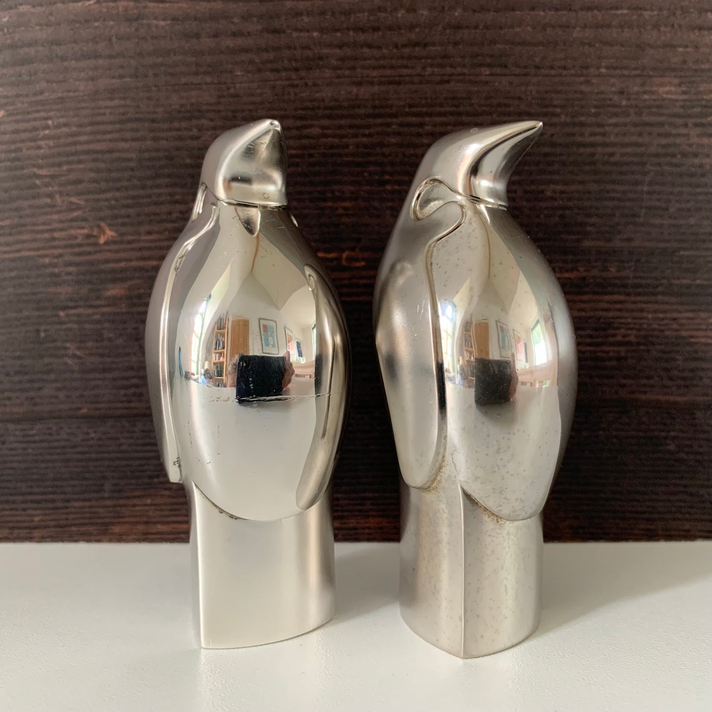 Dansk Designs Silver Penguin Paperweight Danish Swedish Home Office Work Gift Present R