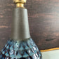 Soholm Pottery Blue Granite Danish Table Lamp Vintage 1960s 3323