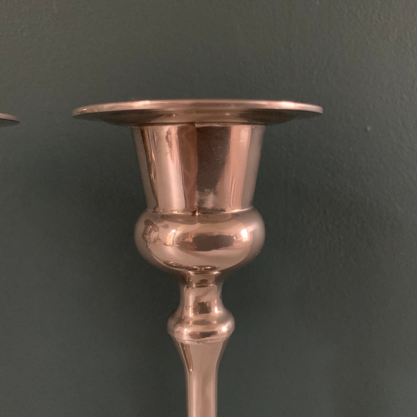 Antique/Vintage English Silver Candle Sticks British Victorian