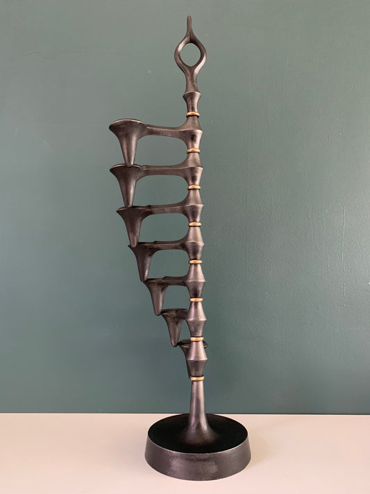Dansk Designs Quistgaard Iron Candle Tree Candelabra Danish Modern Brutalist