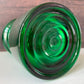Riihimaki Emerald Green Glass Vase Tamara Aladin 1472 Vintage 1960s 1970s Scandinavian Finnish Retro