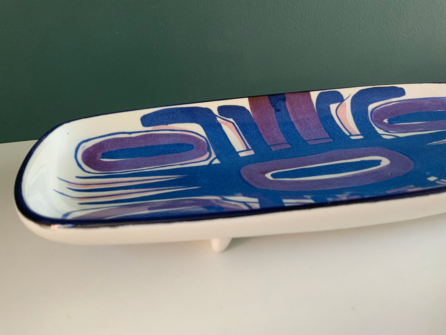 Royal Copenhagen Tenera Danish Ceramic Serving Dish Scandinavian Pottery 1960s