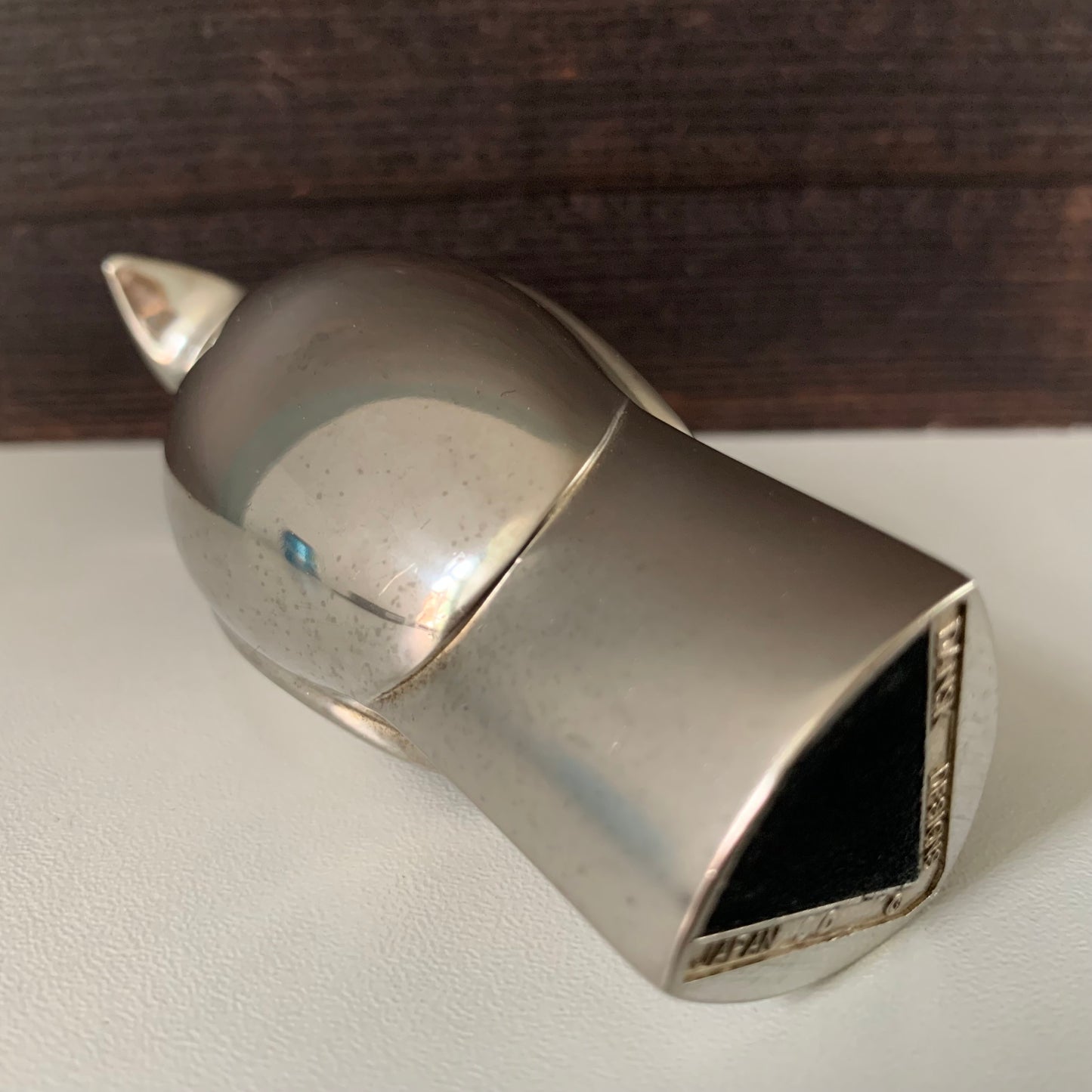 Dansk Designs Silver Penguin Paperweight Danish Swedish Home Office Work Gift Present R