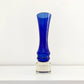 SEA Glasbruk Cobalt Blue Glass Bud Vase 1960s 1970s Kosta Retro Scandinavian