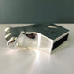 Boxed Dansk Designs Tiger Silver Paperweight Boxed Danish Swedish Gifts Presents Retro
