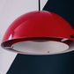 Vintage Red Danish Pendant Ceiling Lamp 1970s 1980s Retro Ceiling Light Scandinavian