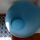 Vintage Pierre Paulin for Artifort Blue Mushroom Chair