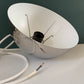Original Verner Panton Flowerpot Danish Pendant Lamp VP1 Chrome Ceiling Light