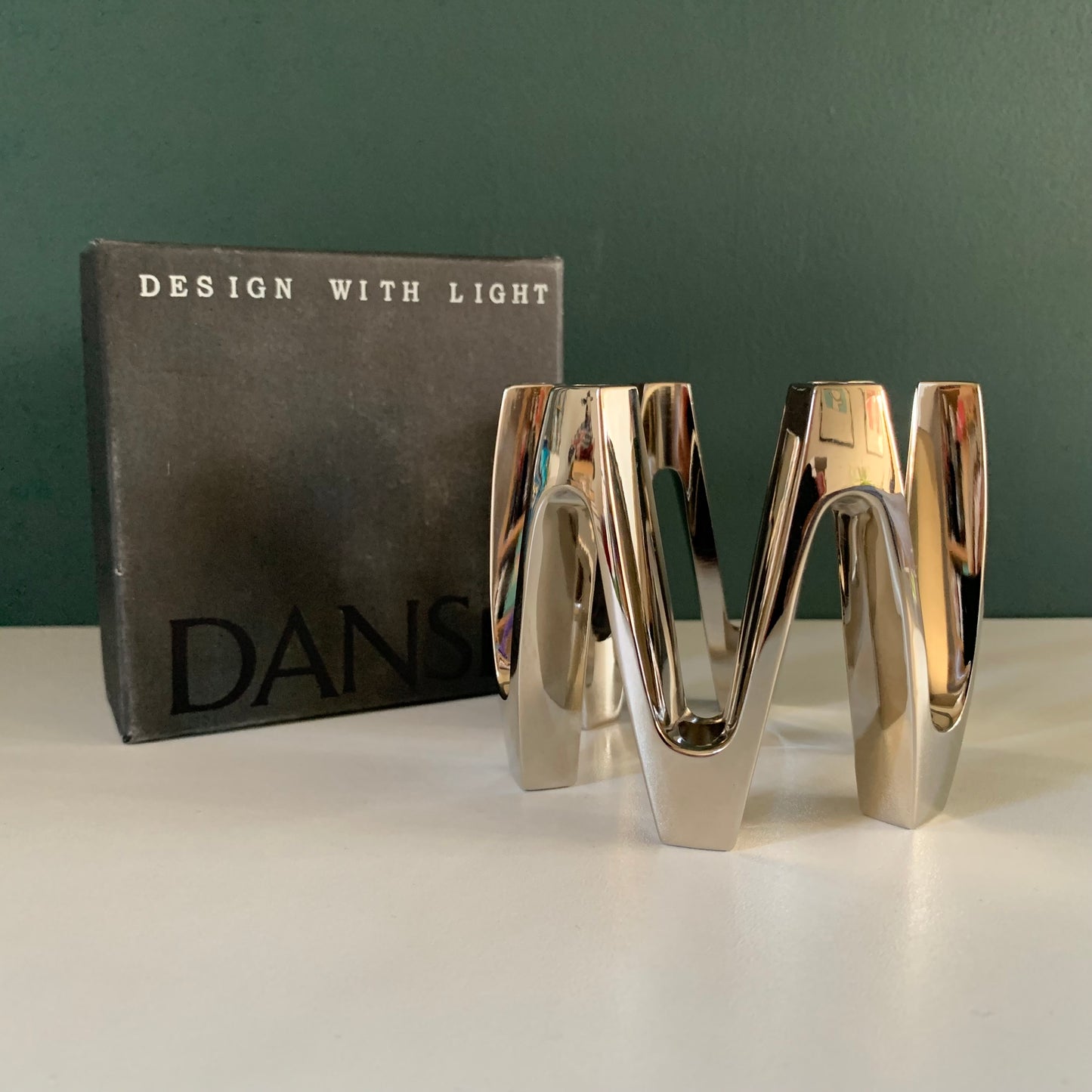 Vintage Danish Candle Crown Quistgaard Retro 1950s 1960s Scandinavian