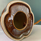 Soholm Pottery Blue Amber Danish Table Lamp Vintage 1960s Retro 940