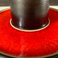 Vintage Danish Soholm Pottery Red Ceramic Table Lamp 1072 1960s 1970s