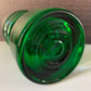 Riihimaki Emerald Green Glass Vase Tamara Aladin 1472 Vintage 1960s 1970s Scandinavian Finnish Retro