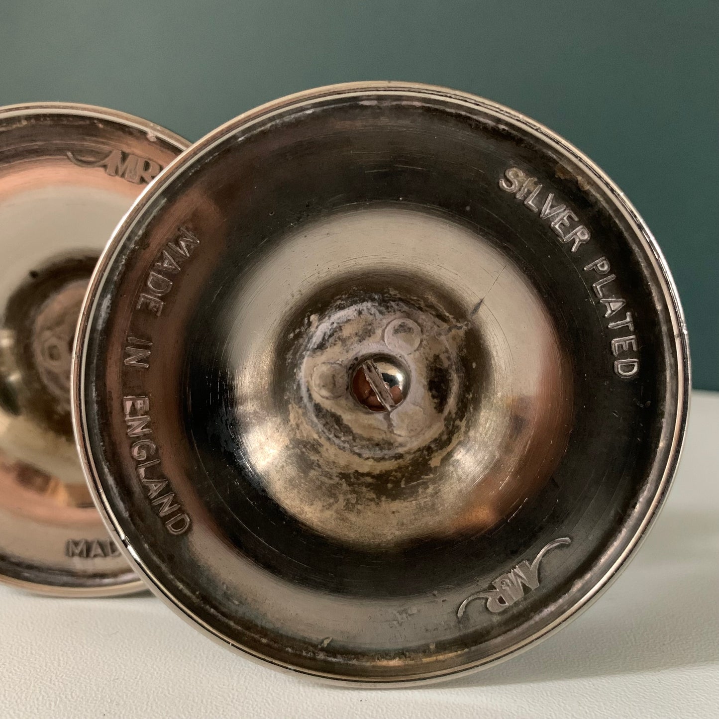 Antique/Vintage English Silver Candle Sticks British Victorian