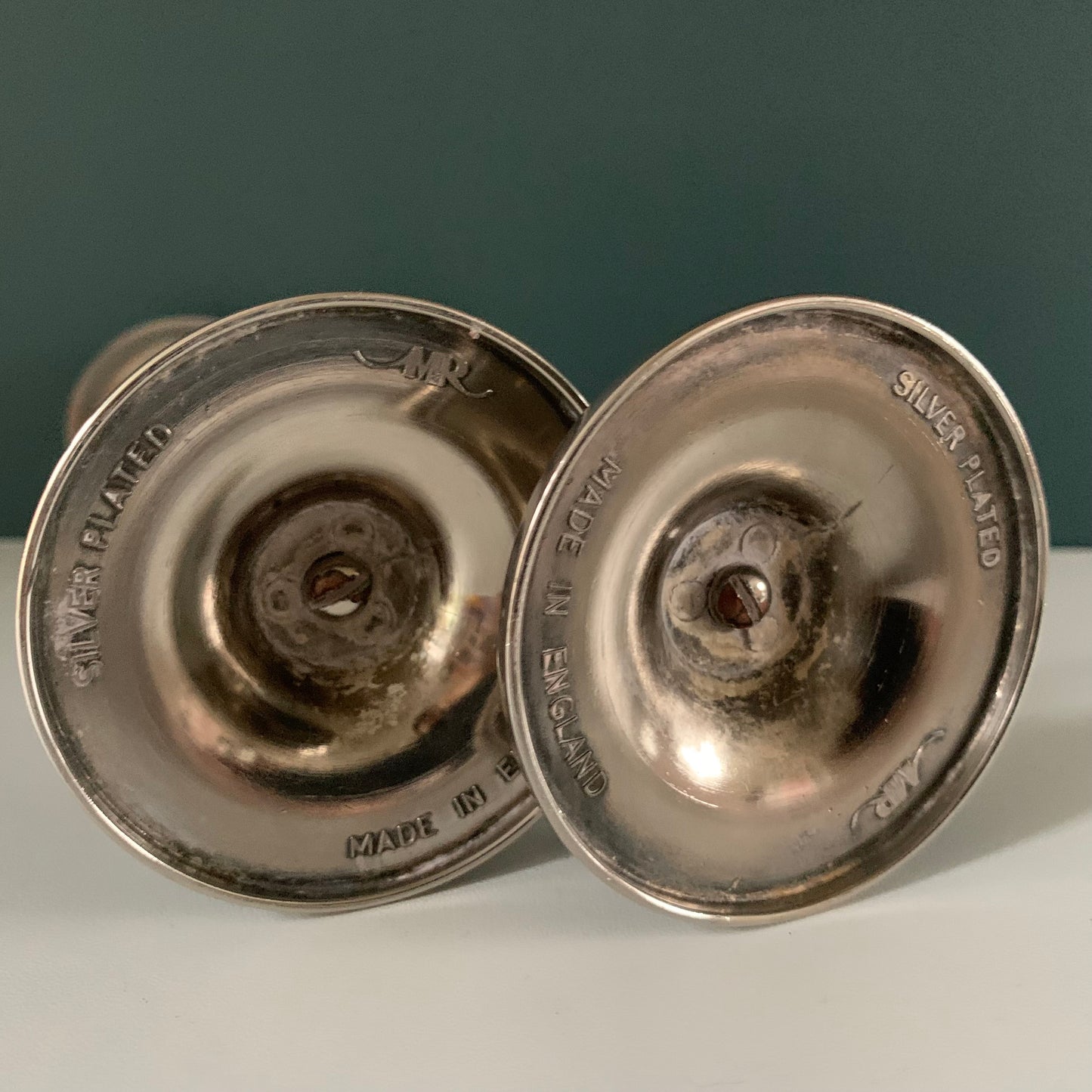 Antique/Vintage English Silver Candle Sticks British Victorian