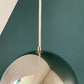 Original Verner Panton Flowerpot Danish Pendant Lamp VP1 Chrome Ceiling Light