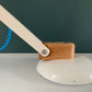 Vintage British White Maclamp Desk Lamp 1970s Office Retro Conran Design