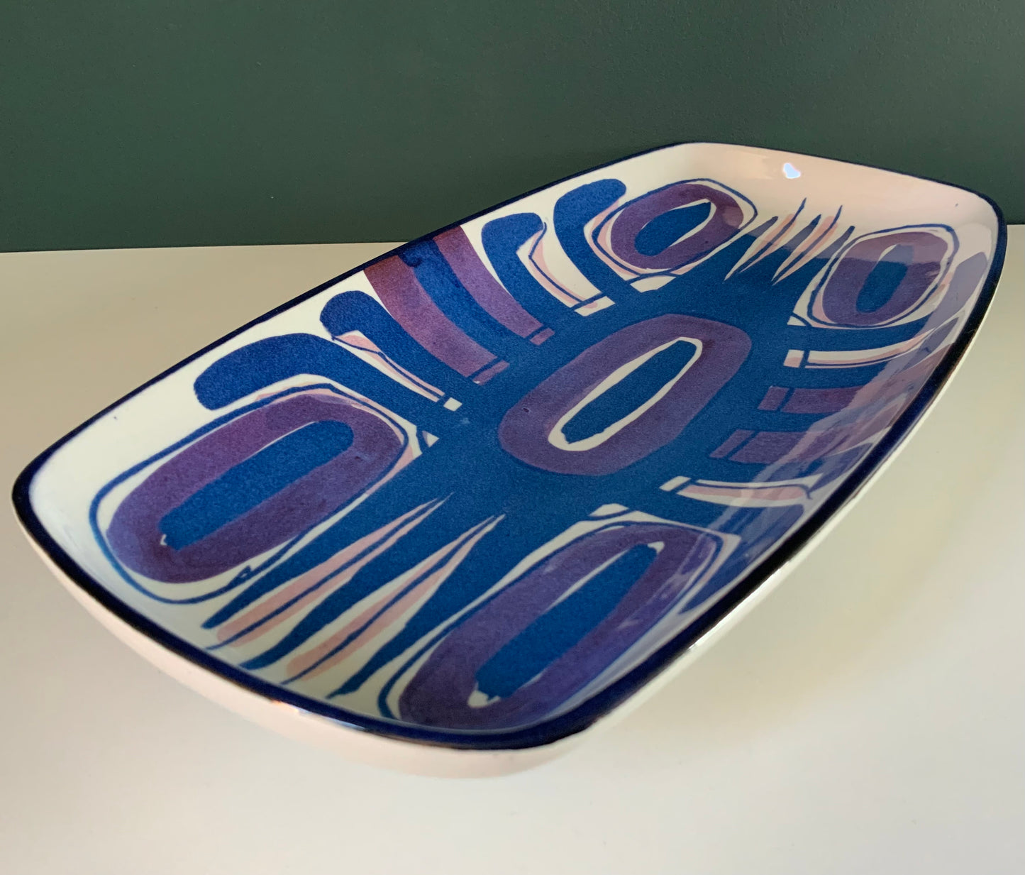 Royal Copenhagen Tenera Danish Ceramic Serving Dish Scandinavian Pottery 1960s