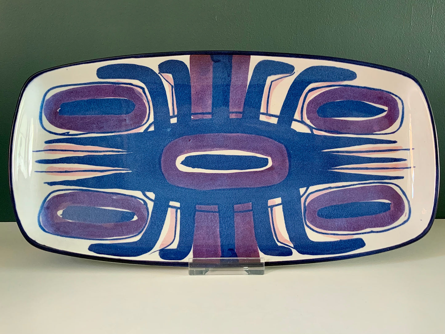 Royal Copenhagen Tenera Danish Ceramic Serving Dish Scandinavian Pottery 1960s