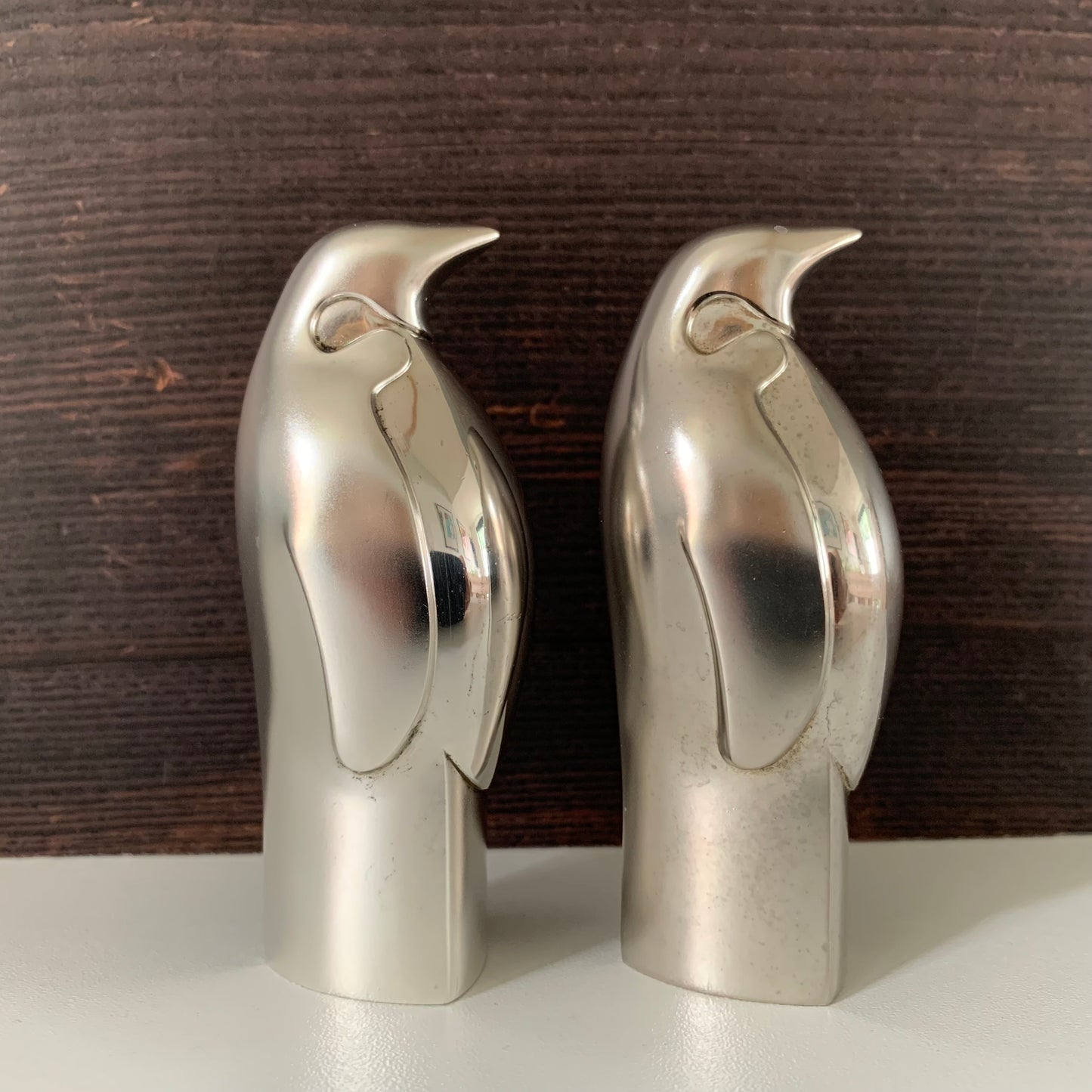 Dansk Designs Silver Penguin Paperweight Danish Swedish Home Office Work Gift Present R