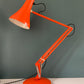 Vintage Orange Anglepoise Desk Office Lamp 1970s 1980s British Design