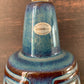 Soholm Pottery Blue Danish Table Lamp Vintage 1960s Retro 1012