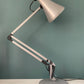 Vintage Silver Grey Anglepoise Desk Office Lamp 1980s British Design