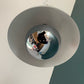 Original Verner Panton Flowerpot Danish Pendant Lamp VP1 Chrome Ceiling Light