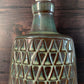 Mid Century Soholm Pottery Blue Green Danish Table Lamp 1960s Retro Scandinavian 1036