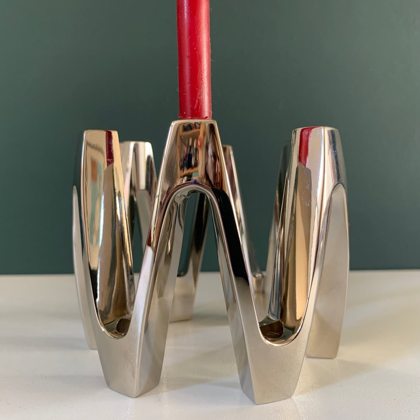 Vintage Danish Candle Crown Quistgaard Retro 1950s 1960s Scandinavian