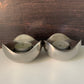 Georg Jensen Bloom Steel Tealight Candle Holders (Pair) Danish Design