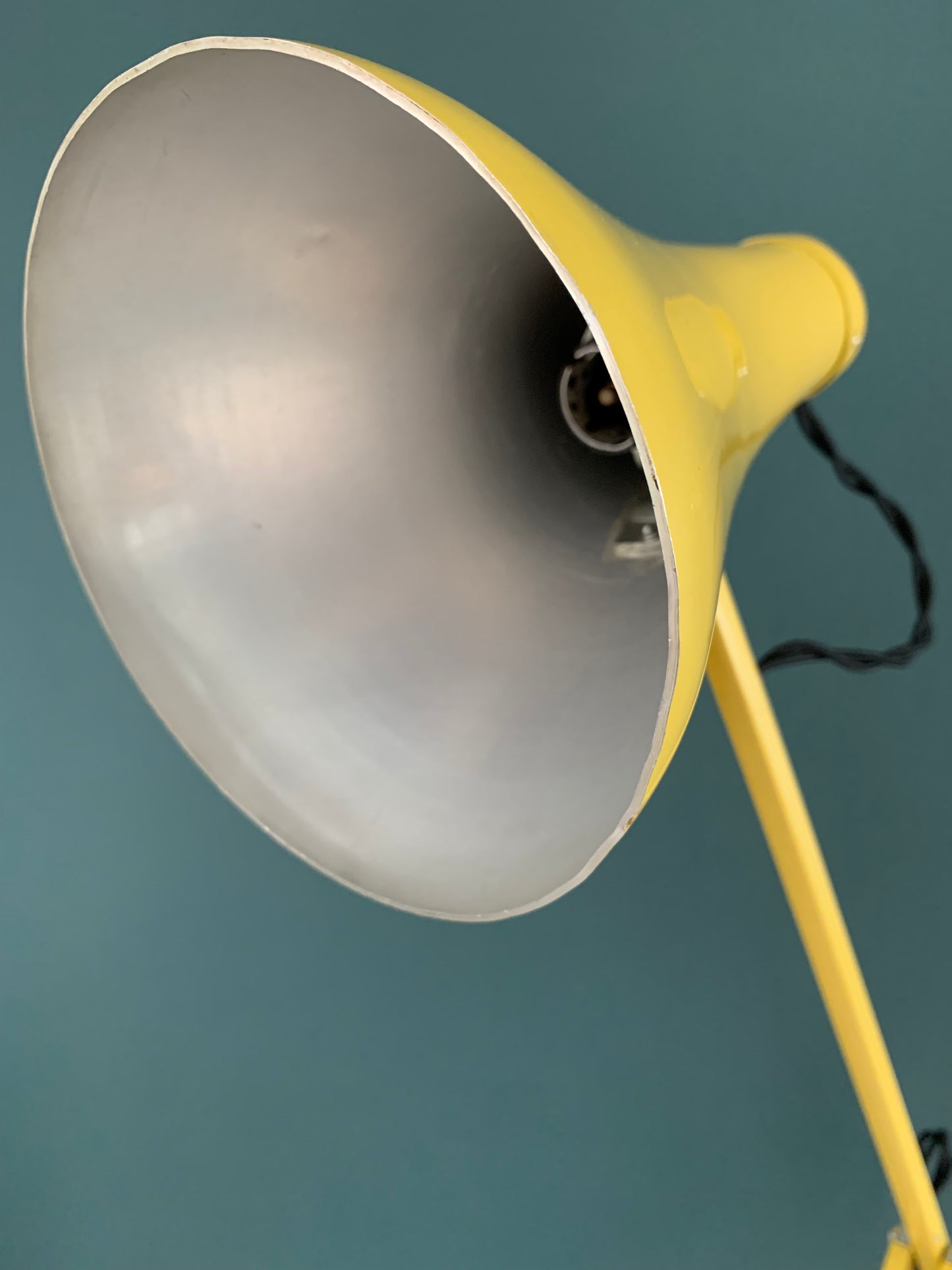 RARE Vintage Yellow Anglepoise Desk Office Lamp 1960s 1970s British Design