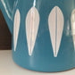 Cathrine Holm Blue Lotus Tea Coffee Pot 1960s Norwegian Scandinavian Scandi Style Design