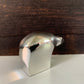 Boxed Dansk Designs Silver Polar Bear Paperweight With Velvet Pouch