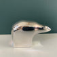 Dansk Designs Silver Polar Bear Paperweight Danish Swedish Office Presents