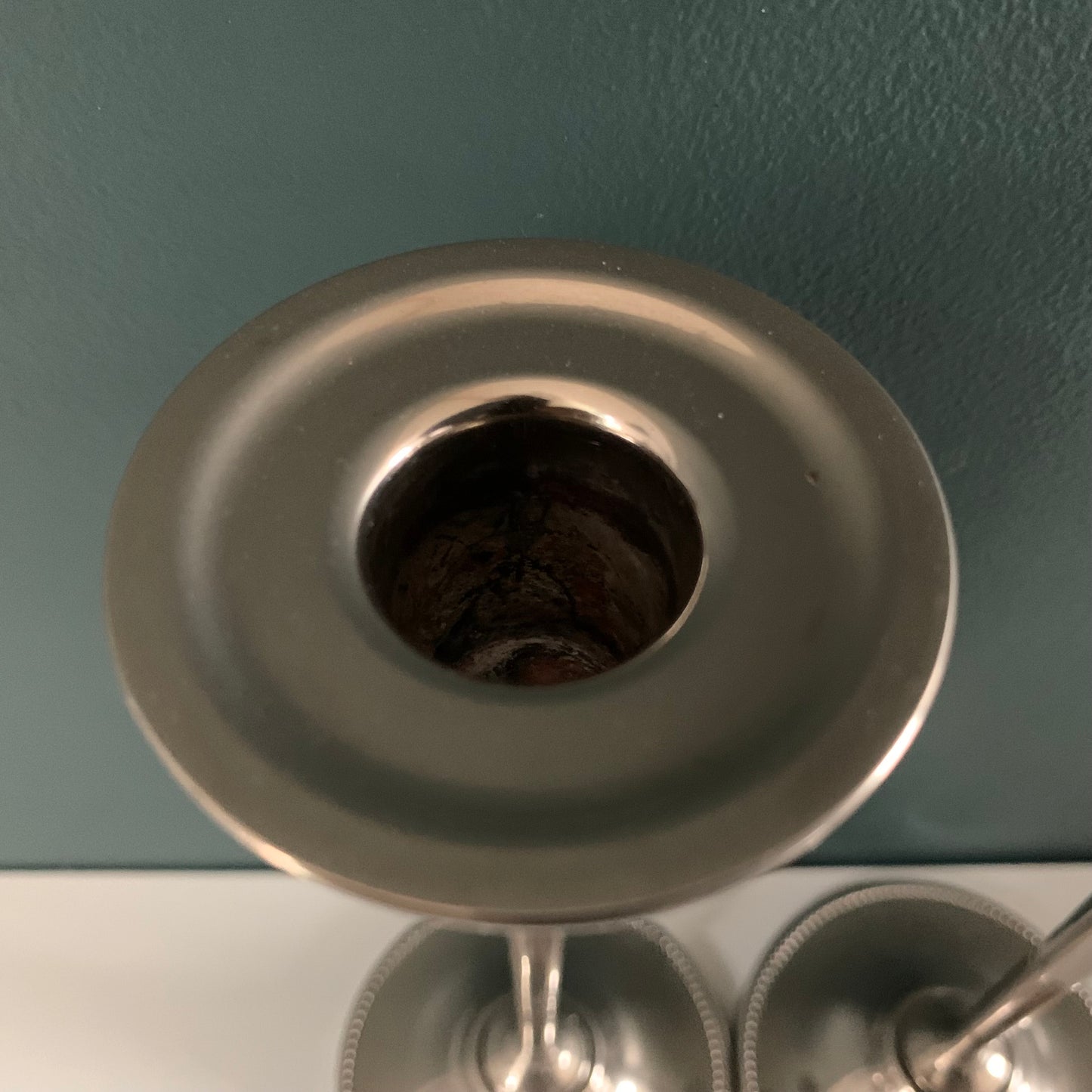 Antique/Vintage English Silver Candle Sticks British Victorian