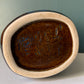 Soholm Pottery Blue Danish Ceramic Vase Vintage 1960s Retro Scandinavian 3322