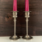 Antique/Vintage English Silver Candle Sticks British Victorian