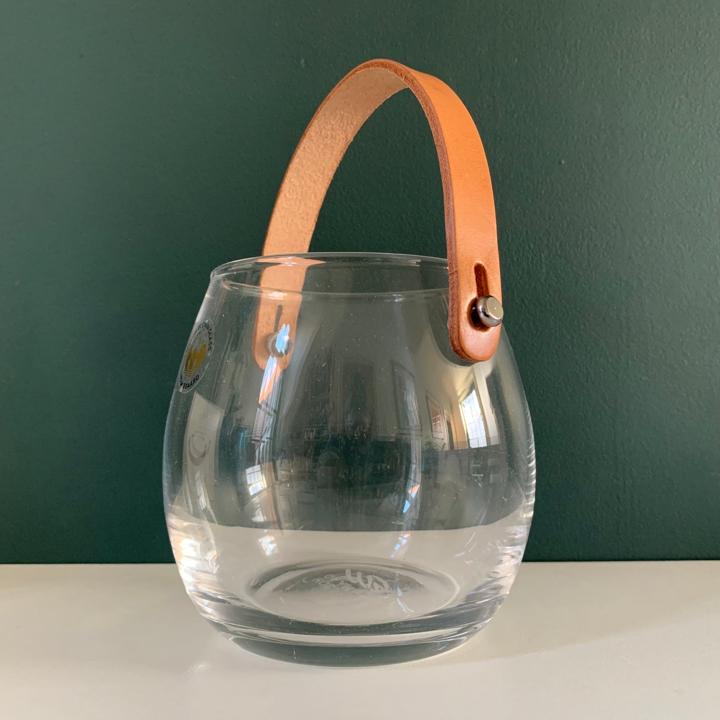 Holmegaard Danish Design With Light Glass Dish