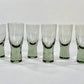 Vintage Holmegaard Canada Smoked Akvavit Shot Glasses Danish Modern Design Mens Presents