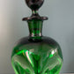 Vintage Holmegaard Danish Kluk Green Glass Decanter Glug Bottle Carafe Gifts