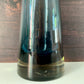 Riihimaki Midnight Blue Glass Vase Finnish 1364 1960s 1970s