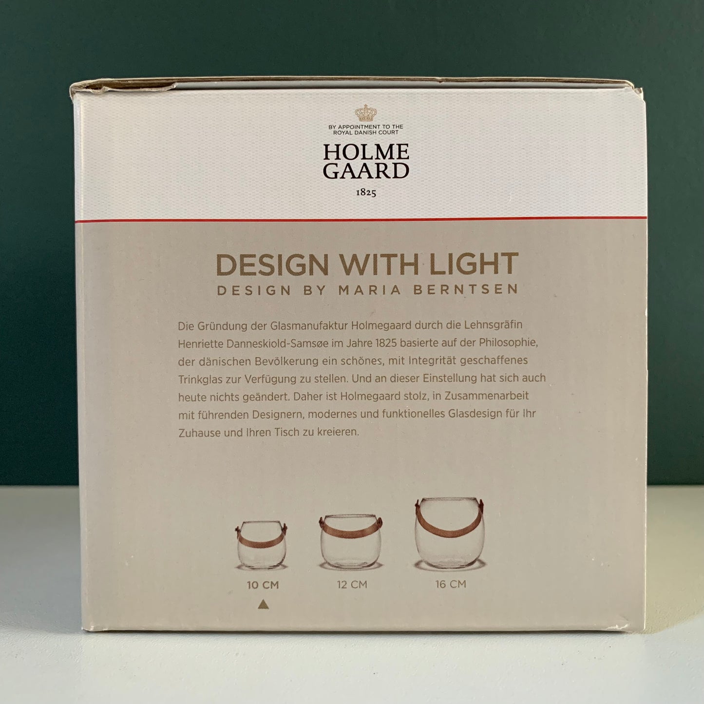 Holmegaard Danish Design With Light Glass Dish