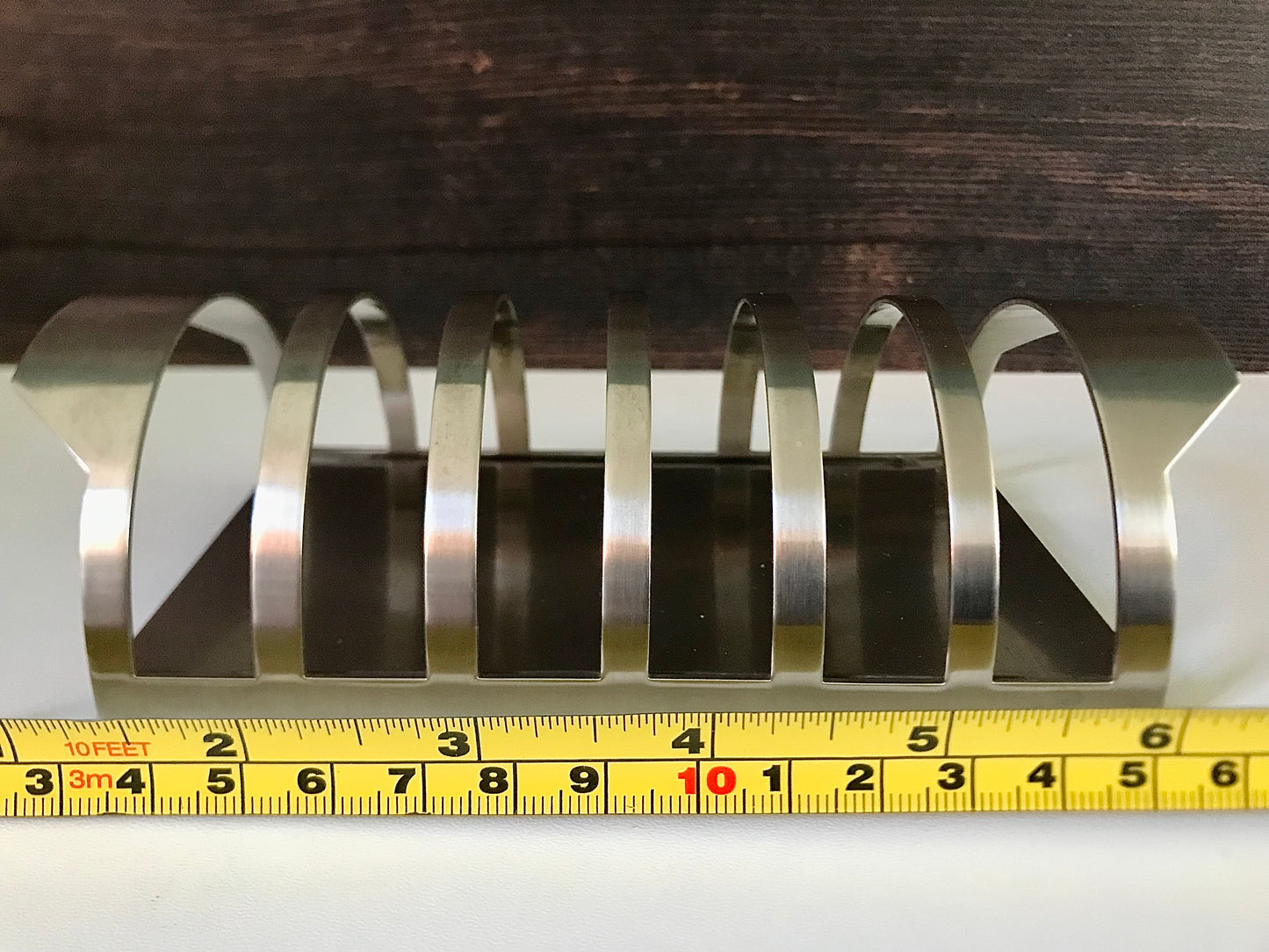 Boxed Stelton Danish Toast Rack AJ Cylinda Arne Jacobsen Steel 1960s 1970s