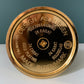 Asmussen 2 Drop Danish Gold Plated Candle Stick Holder 1970s Hamlet