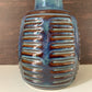 Soholm Pottery Blue Danish Table Lamp Vintage 1960s Retro 1012
